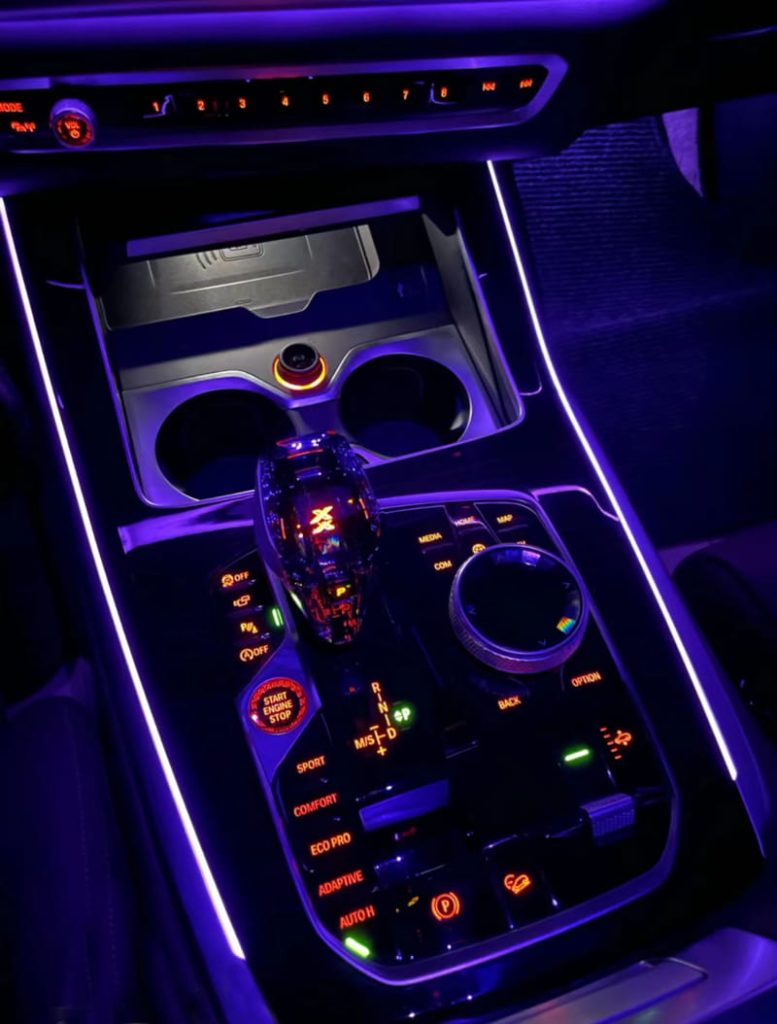 X7 crystal shifter at night