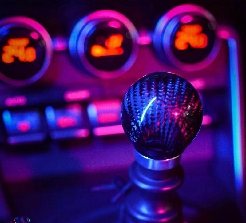 custom carbon fiber shift knobs