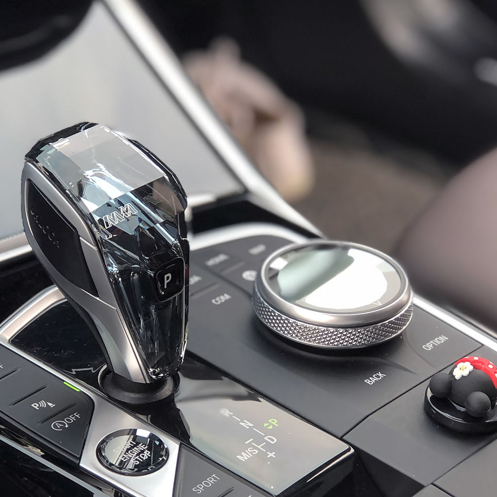 BMW Crystal Gear Knob White M Logo BMW Crystal Gear Knob White M Logo
