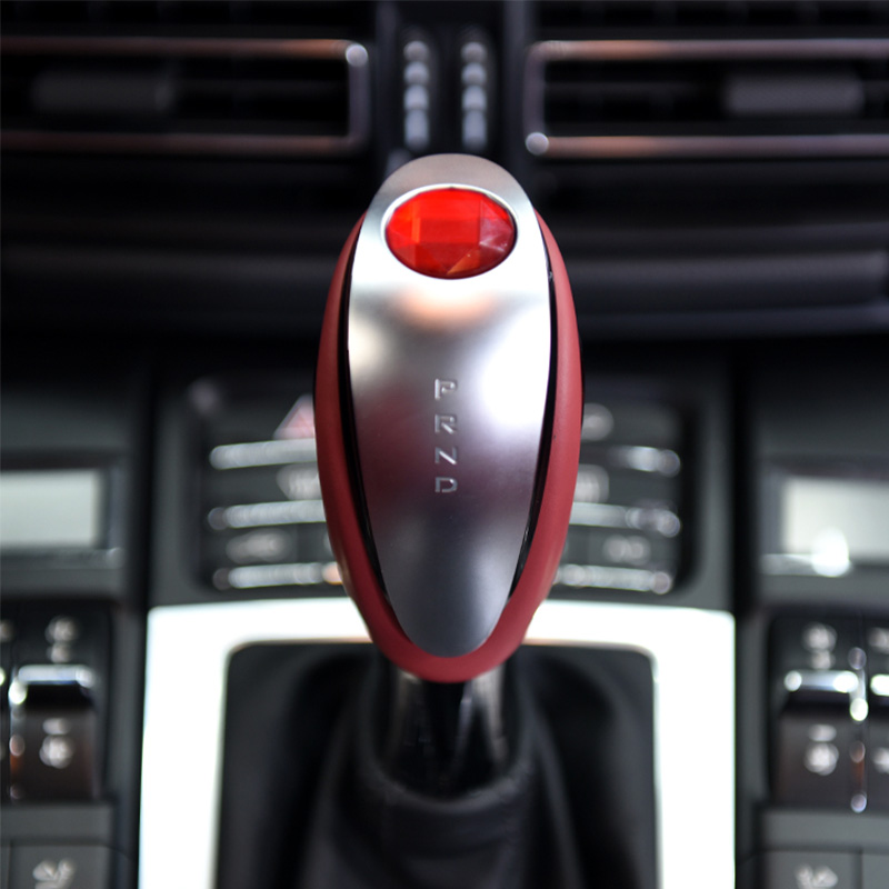 Red Crystal Porsche Shift Knob 718 Red Crystal Porsche Shift Knob 718