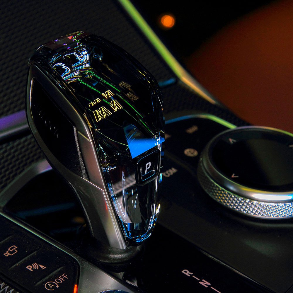 BMW Crystal Shifter M sync ambient light BMW Crystal Shifter M sync ambient light