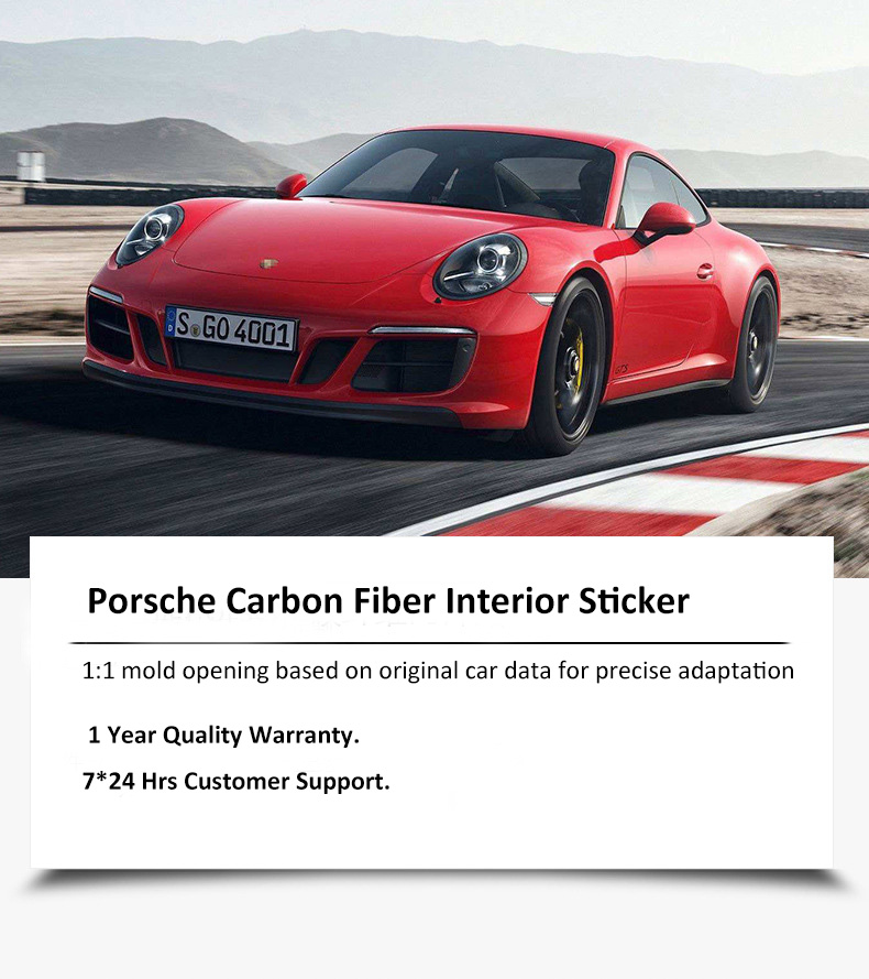 Porsche Carbon Fiber Interior Series