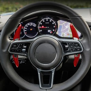 carbon fiber porsche paddle shifter install