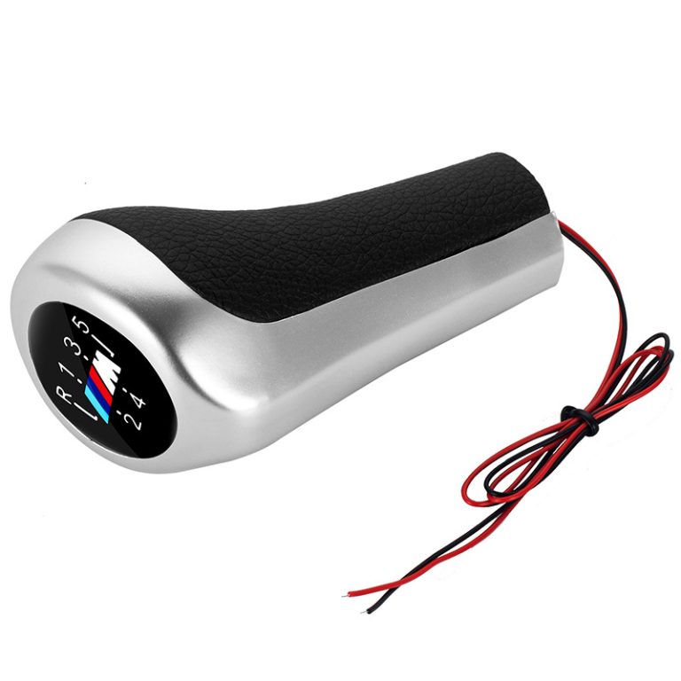 Matte Silver 5/6 Speed illuminated BMW Shift Knob E81 E82 E87 E46 E90