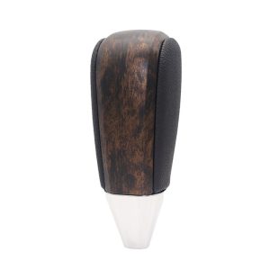 land cruiser shift knob brown wood grain