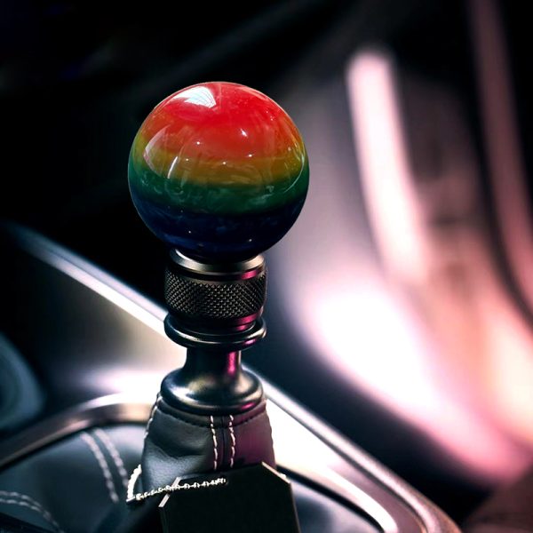 rainbow jdm shift knob