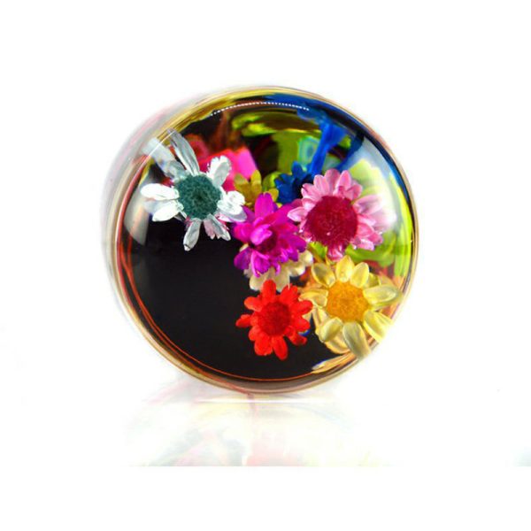 top crystal flower shifter knob