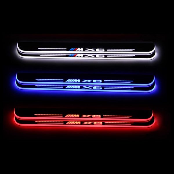 BMW X6 Door Sills illuminated