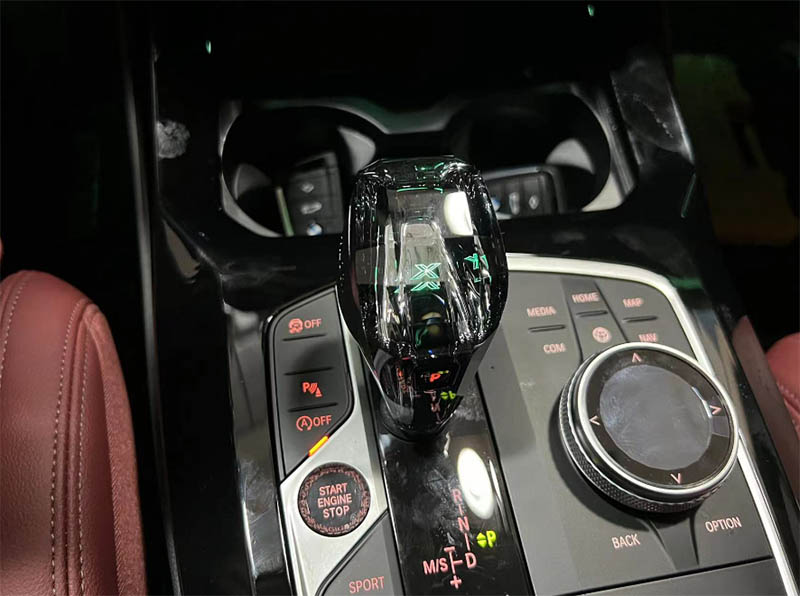 BMW X3 Crystal shifter