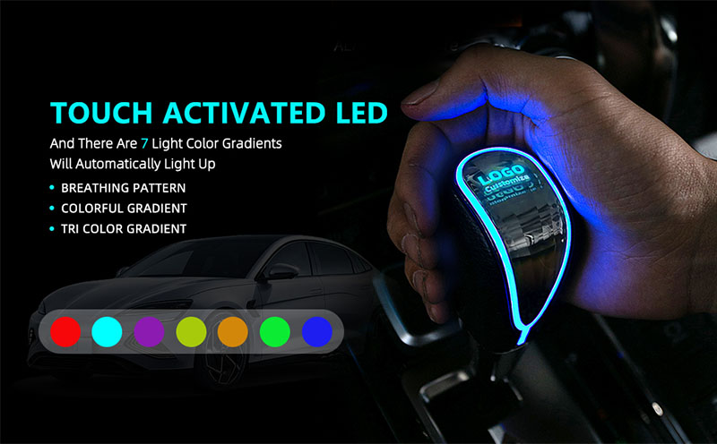 Customize led shift knob