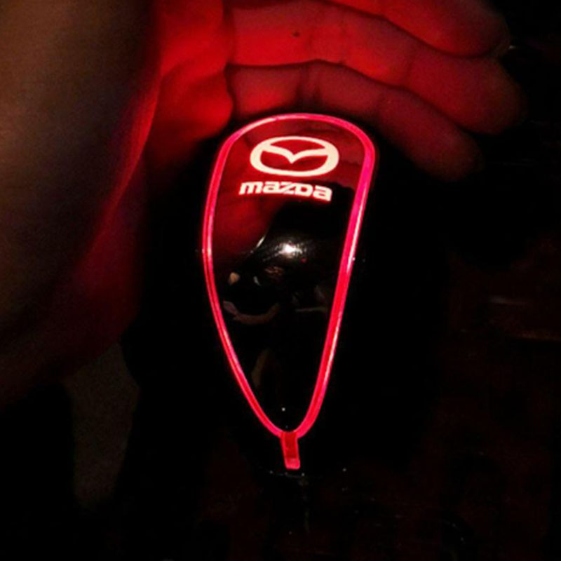 Mazda illuminated shift knob