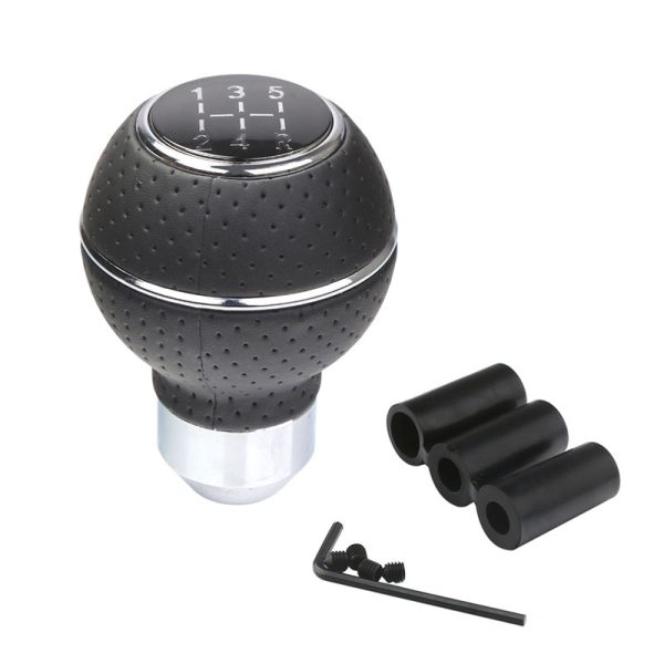 Silver modified gear knob