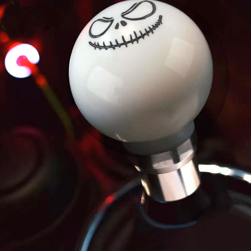 funny smiley face gear knob