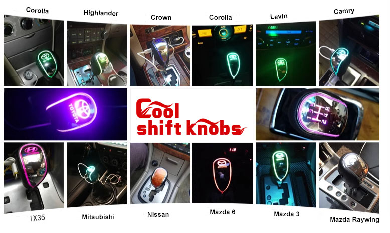 led shift knob Installation