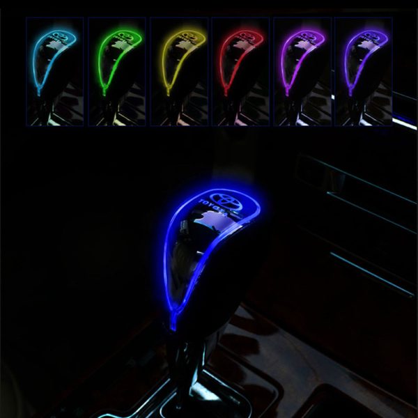 multi colors toyota led shift knob