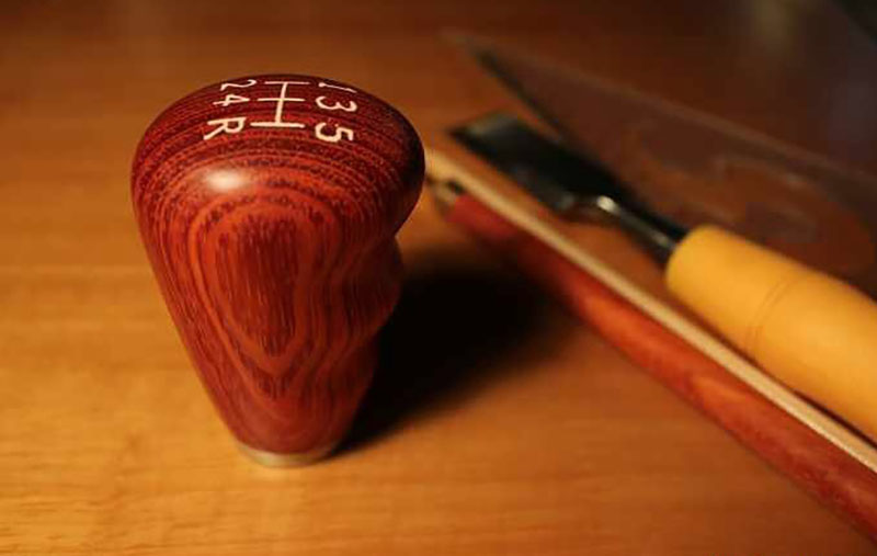 Burmese Rosewood use on shift knob