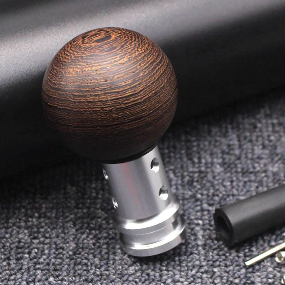 Universal Custom Wood Shift Knob RoseWood With Brass Core Coolshiftknobs