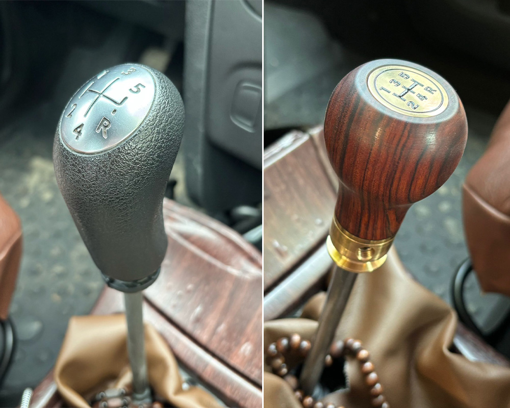 Rosewood Shift Knob for 2019 Dacia Logan 2