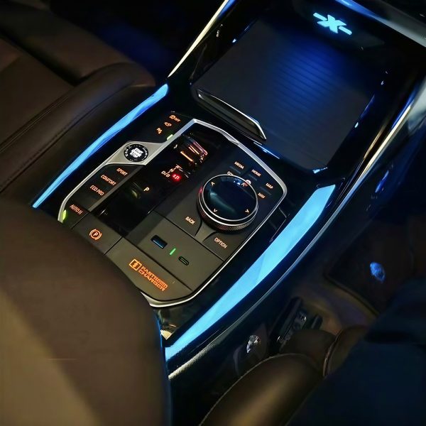 BMW Crystal Center Console Saddle Lamp X3 X4 IX3 2022+ - Image 7