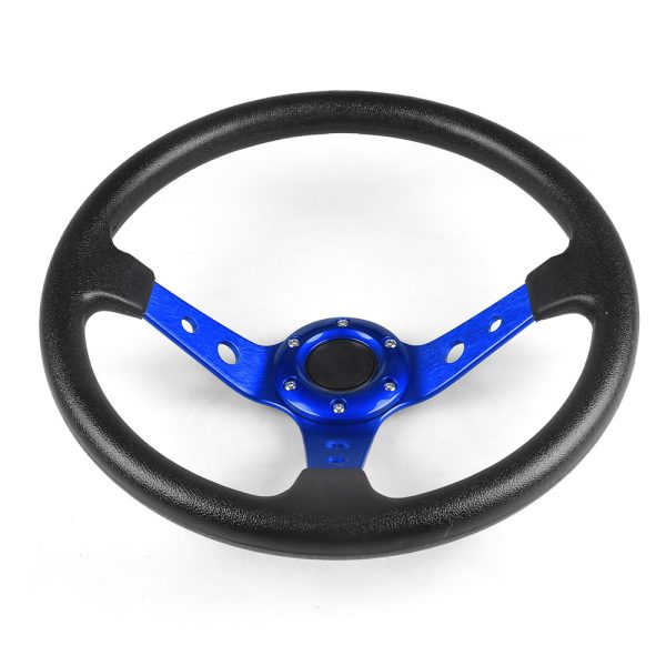 Racing Steering Wheel Custom 350mm Blue