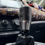 stabilized wood gear knob porsche