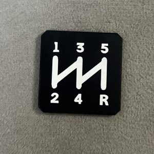 Aluminum Alloy Shift Stickers