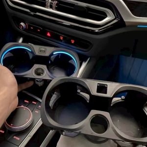 BMW LED Cup Holder Ambient Light