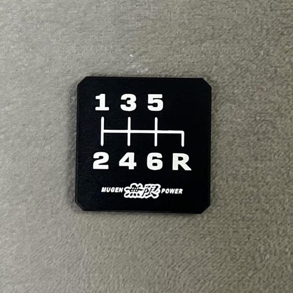 Custom Aluminum Shift Stickers