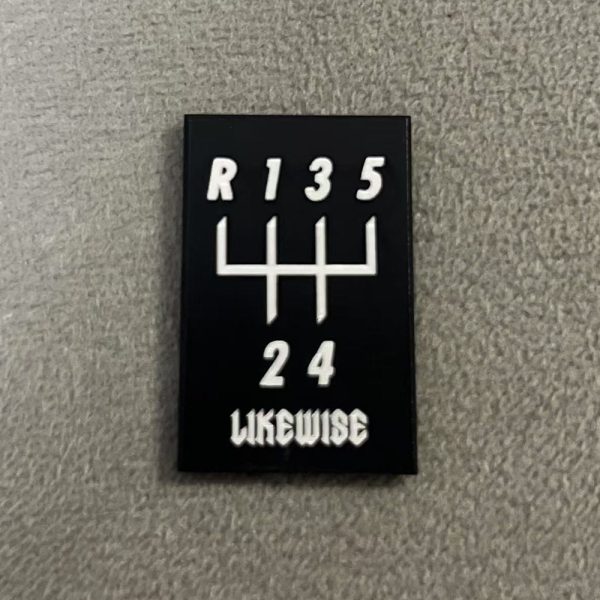 Custom Shift Stickers 5 Speed