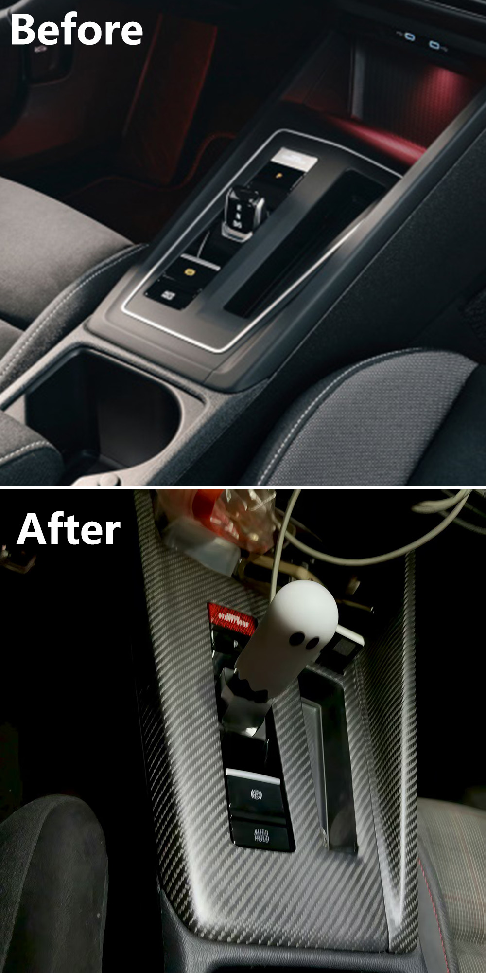 VW Shift Adapter Base installation