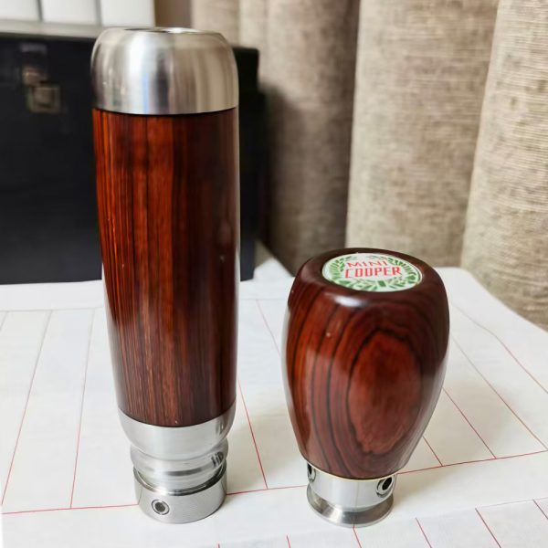 Mini Wooden Shift knob custom logo