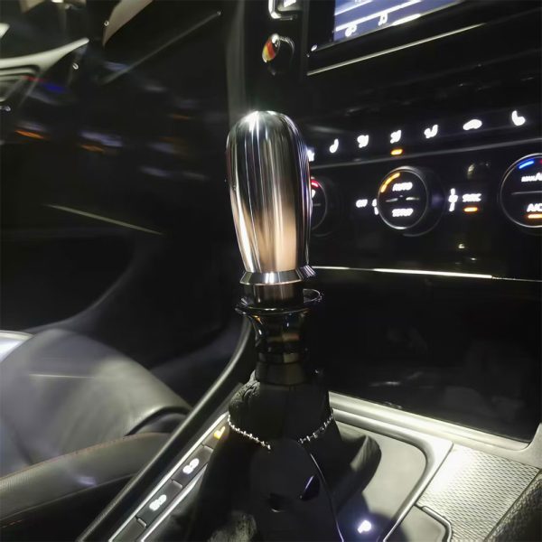 Stainless steel shifter knob universal fit