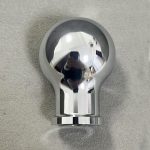 chrome plated stainless steel shift knob